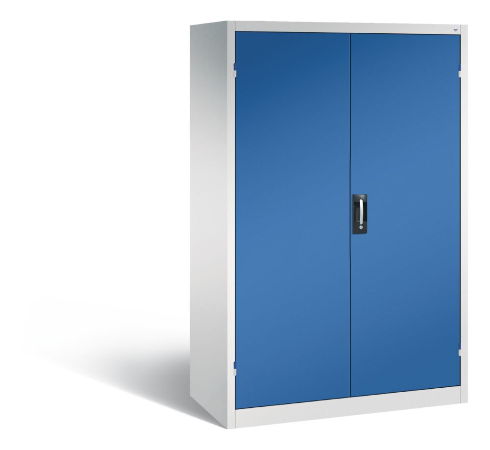 Produktbild C+P Drehtürenschrank Acurado großer Öffnungswinkel enzianblau 1200 x 600 x 1950 mm