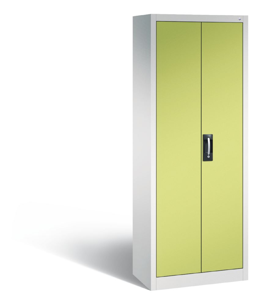 Produktbild C+P Büro Drehtürenschrank Acurado 4 Böden viridingrün 700 x 400 x 1950 mm