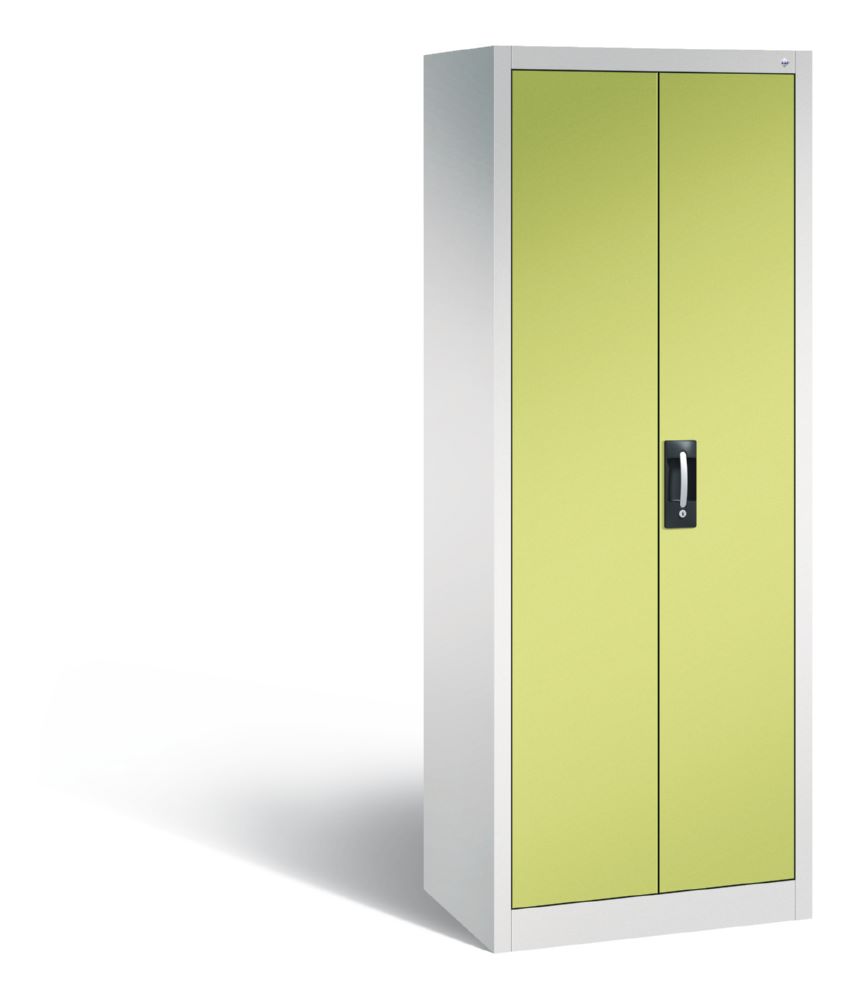 Produktbild C+P Büro Drehtürenschrank Acurado 70 kg Last viridingrün 700 x 500 x 1950 mm