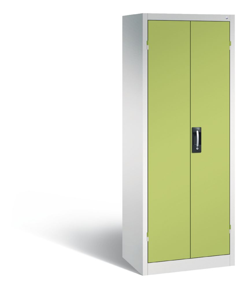 Produktbild C+P Büro Drehtürenschrank variable Fachböden viridingrün 700 x 500 x 1950 mm