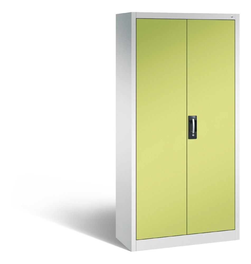 Produktbild C+P Büro Drehtürenschrank Acurado verstärkte Türen viridingrün 930 x 400 x 1950 mm