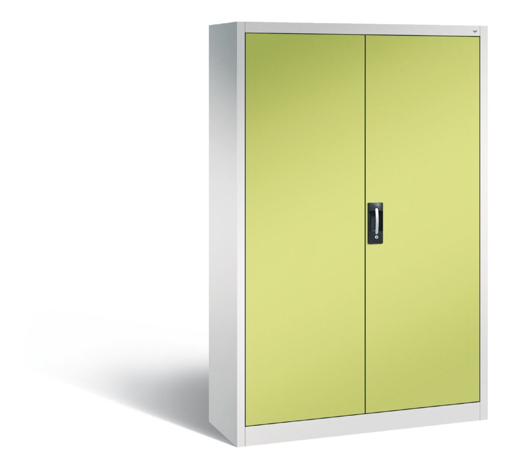 Produktbild C+P Büro Drehtürenschrank Acurado Türen in viridingrün 1200 x 400 x 1950 mm