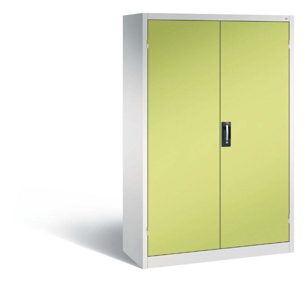 Produktbild C+P Büro Drehtürenschrank mit Stahltüren Acurado viridingrün 1200 x 500 x 1950 mm