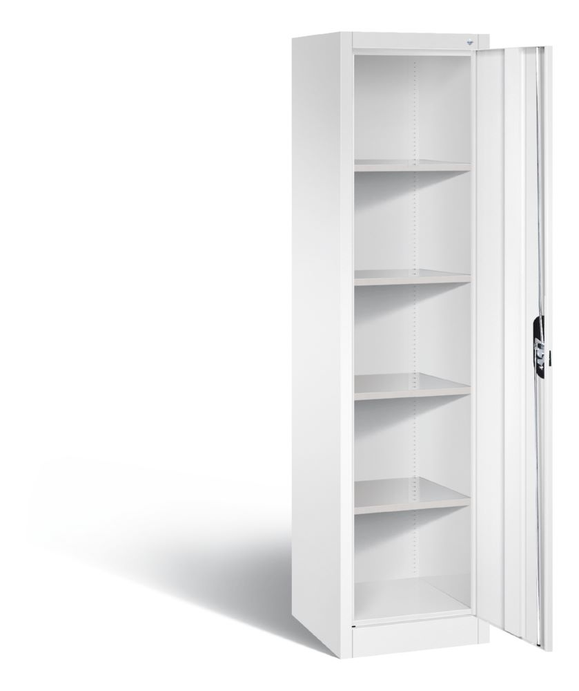 Produktbild C+P Büro Drehtürenschrank Acurado mit Flügeltür weiß 502 x 500 x 1950 mm bild 2