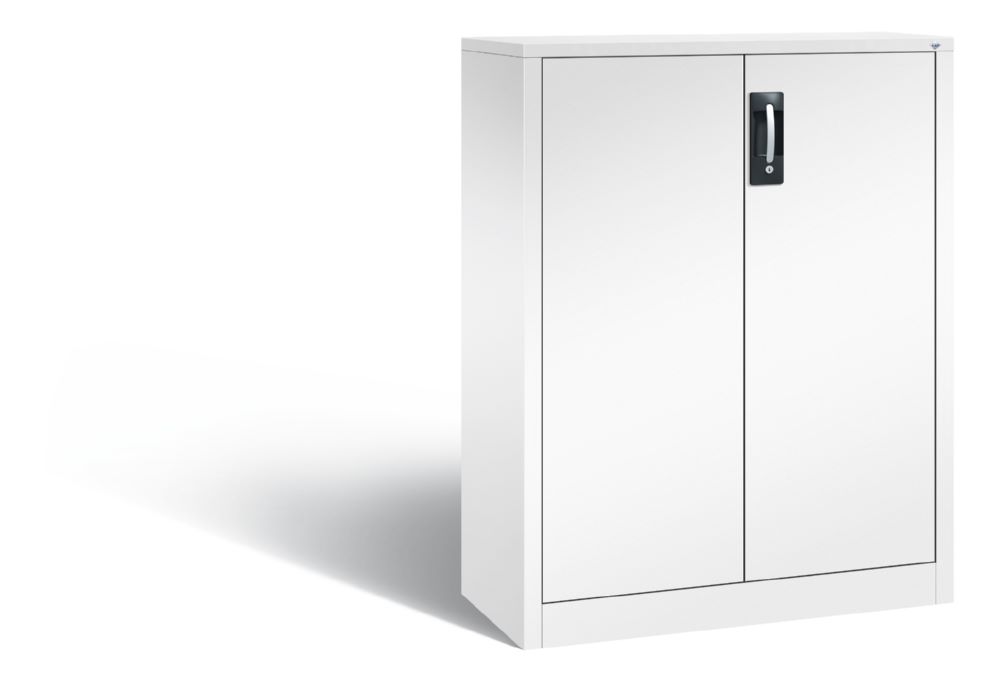 Produktbild C+P Büro Drehtürenschrank Acurado verstärkte Türen in weiß 930 x 400 x 1200 mm