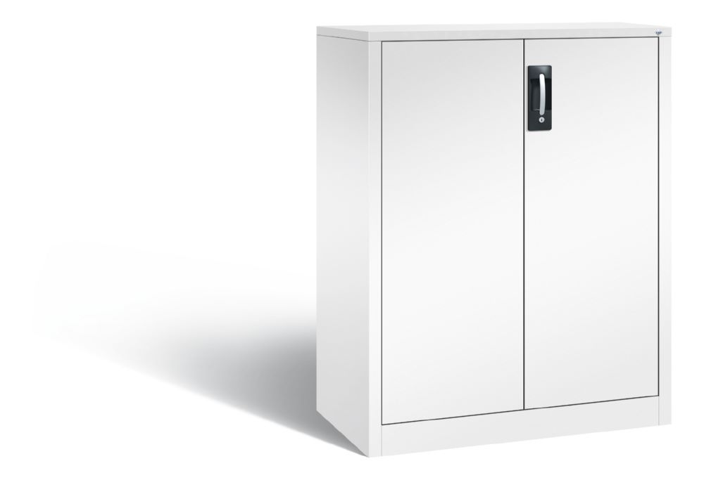 Produktbild C+P Büro Drehtürenschrank Acurado 70 kg Traglast weiß 930 x 500 x 1200 mm