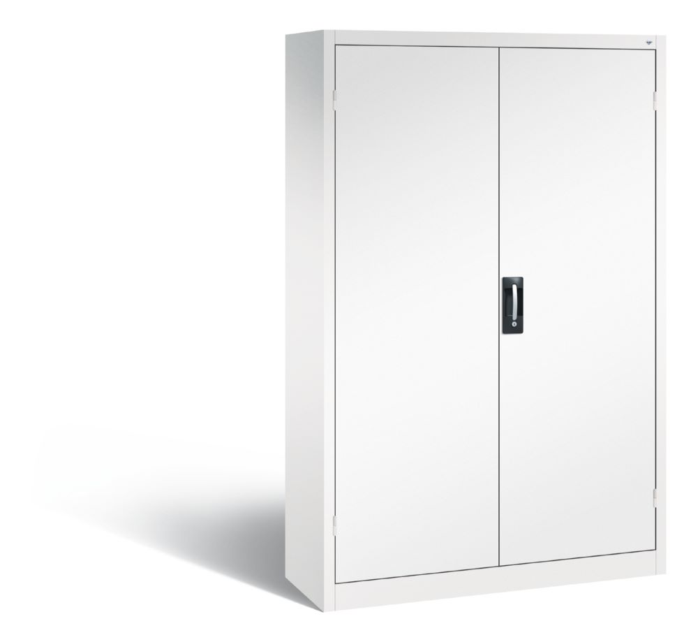 Produktbild C+P Drehtürenschrank Acurado mit verstärkten Türen weiß 1200 x 400 x 1950 mm