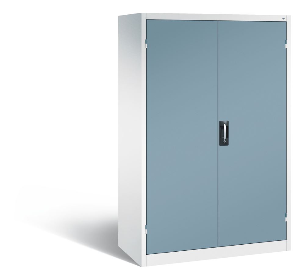 Produktbild C+P Büro Drehtürenschrank mit Flügeltüren Acurado horizontblau 1200 x 600 x 1950 mm