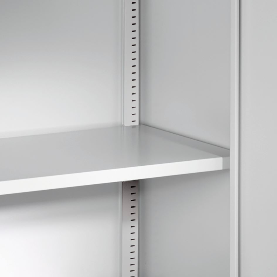 Produktbild C+P Büroregal Fächerregal Acurado anthrazit 930 x 400 x 1950 mm bild 2