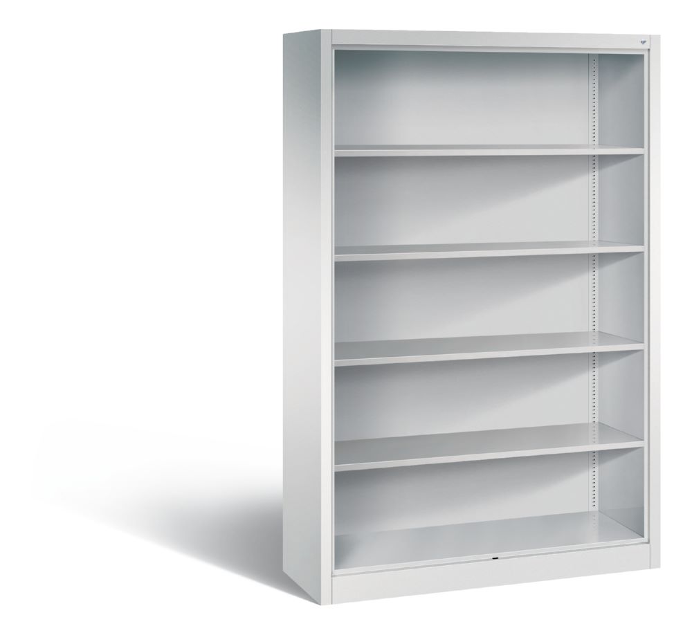 Produktbild C+P Büroregal Acurado 4 Einlegeböden lichtgrau 1200 x 400 x 1950 mm