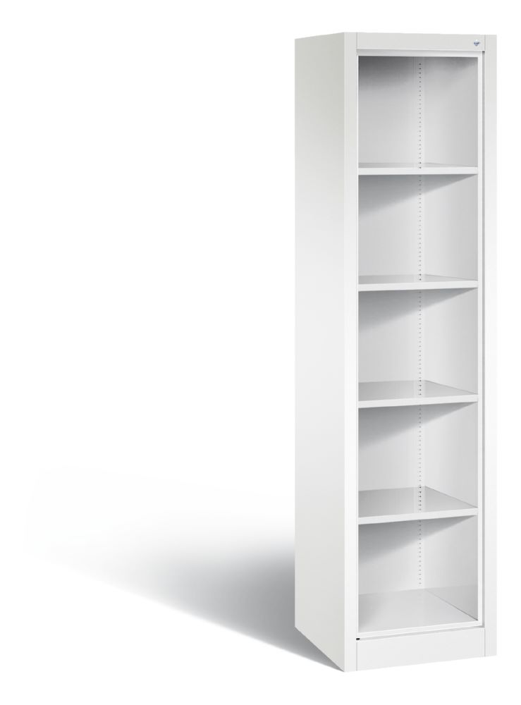 Produktbild C+P Büroregal mit 4 Böden Acurado weiß 502 x 500 x 1950 mm