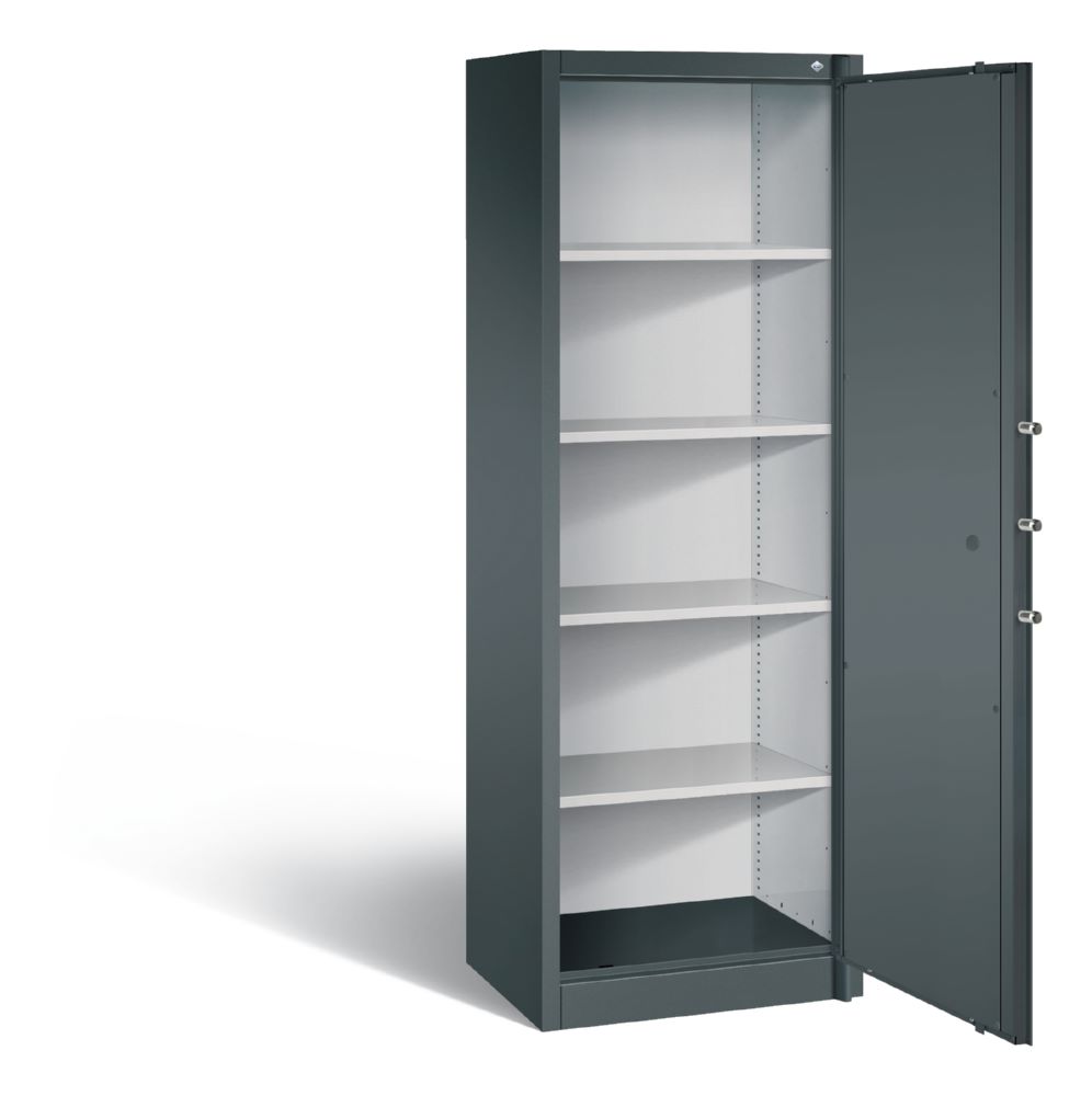 Produktbild C+P Feuergeschützter Flügeltürenschrank Certos H 1950 x B 650 x T 500 mm bild 2