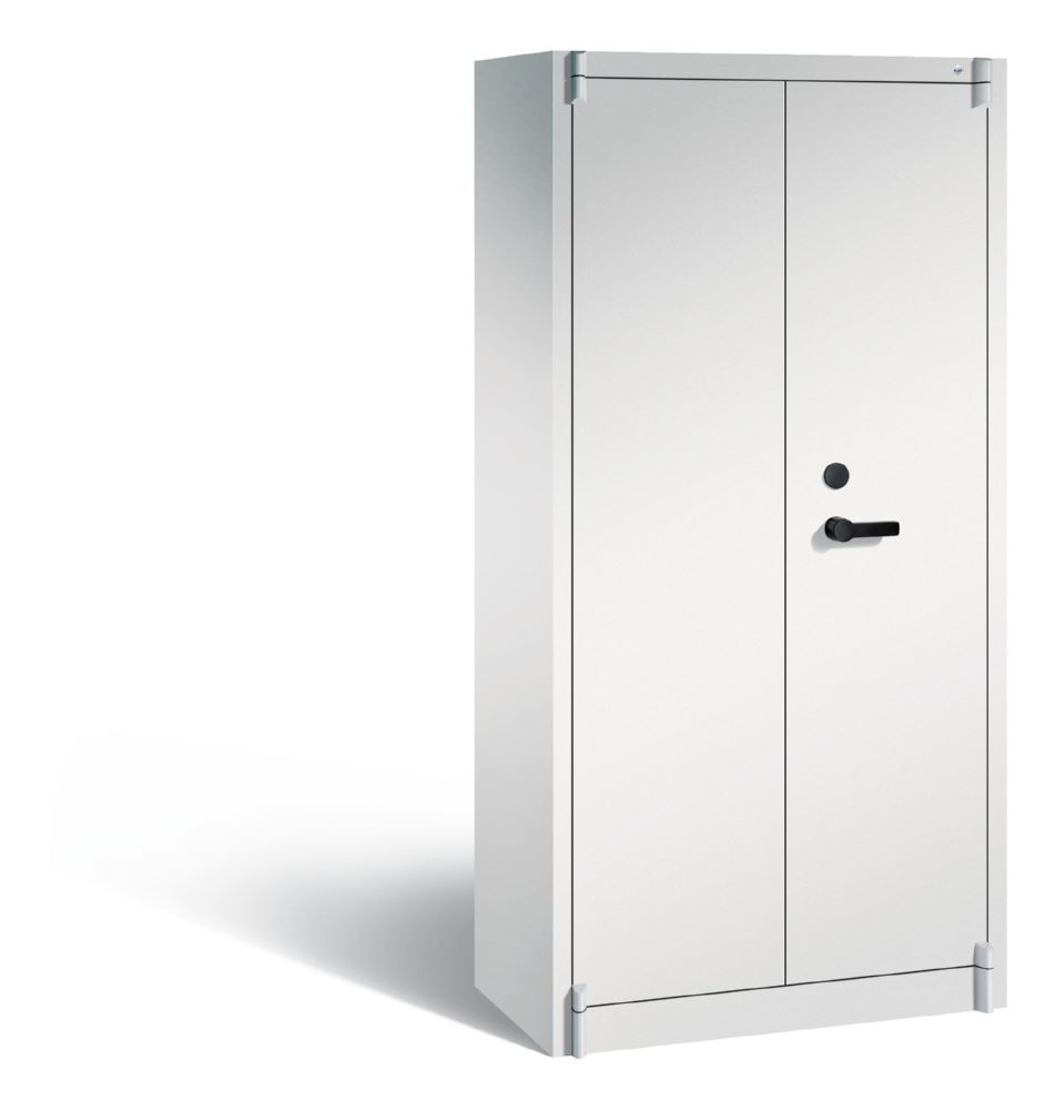 Produktbild C+P Feuergeschützter Flügeltürenschrank Certos m1950 x 930 x 500 mm lichtgrau