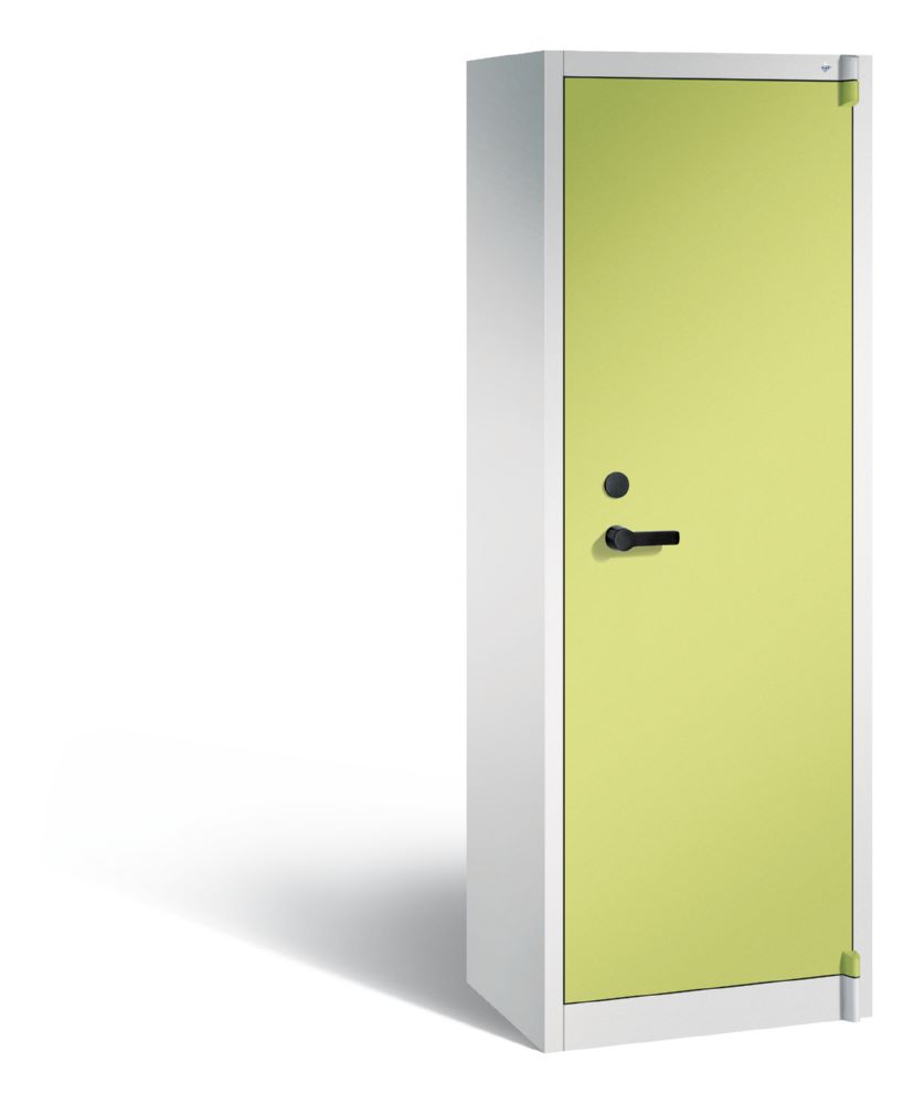 Produktbild C+P Feuergeschützter Flügeltürenschrank Certos 1950 x 650 x 500 mm grau grün