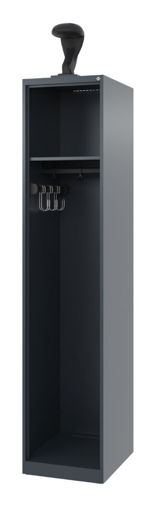 Produktbild C+P Feuerwehrspind Evolo Expert anthrazit 400 x 500 x 1850 mm