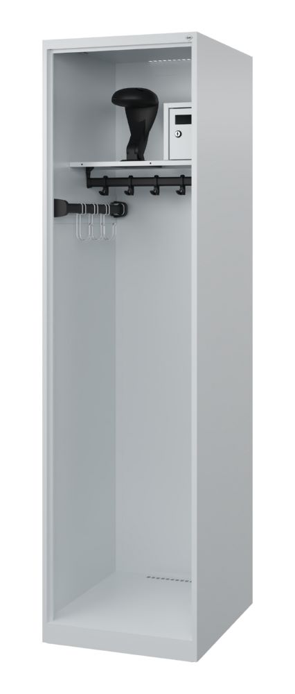 Produktbild C+P Feuerwehrspind Flexo 1 offenes Abteil lichtgrau 500 x 600 x 1850 mm