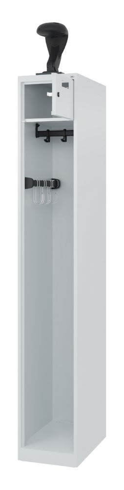 Produktbild C+P Feuerwehrspind Evolo Praktus lichtgrau 300 x 500 x 1850 mm bild 2