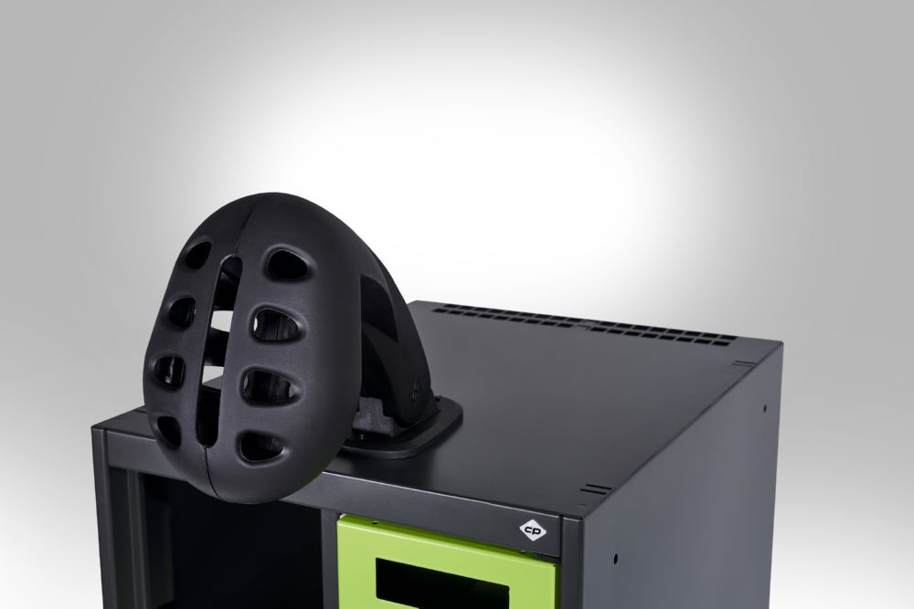 Produktbild C+P Feuerwehrspind Praktus 2 Innenabteile lichtgrau 800 x 500 x 1850 mm bild 3