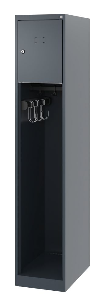 Produktbild C+P Feuerwehrspind Evolo Modell Youngster anthrazit 300 x 500 x 1530 mm