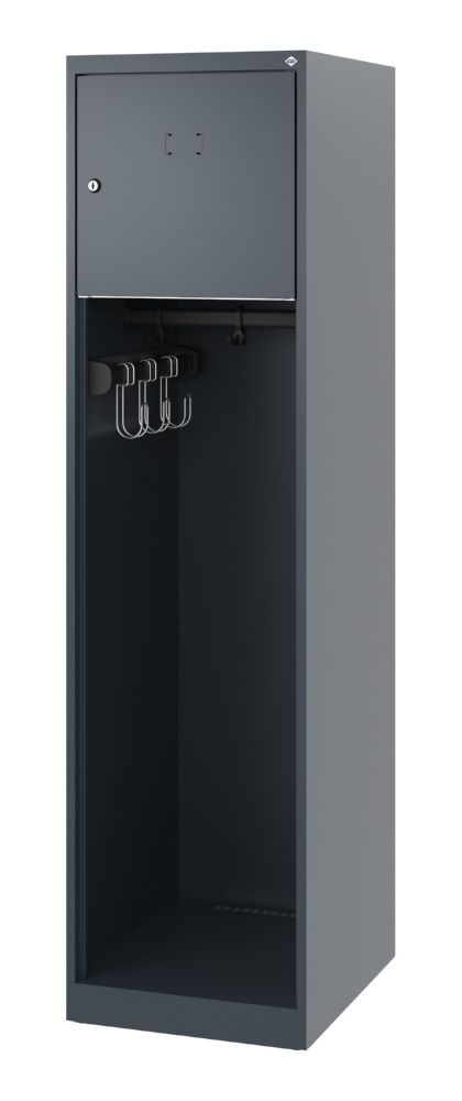 Produktbild C+P Feuerwehrspind Evolo Youngster in anthrazit 400 x 500 x 1530 mm