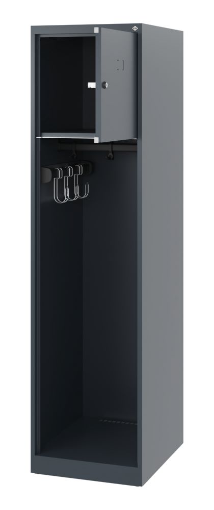 Produktbild C+P Feuerwehrspind Evolo Youngster in anthrazit 400 x 500 x 1530 mm bild 2