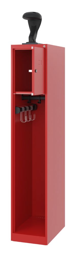 Produktbild C+P Feuerwehrspind Evolo Modell Youngster mit Stange feuerrot 300 x 500 x 1530 mm bild 2