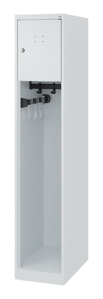 Produktbild C+P Feuerwehrspind Evolo Youngster lichtgrau 300 x 500 x 1530 mm