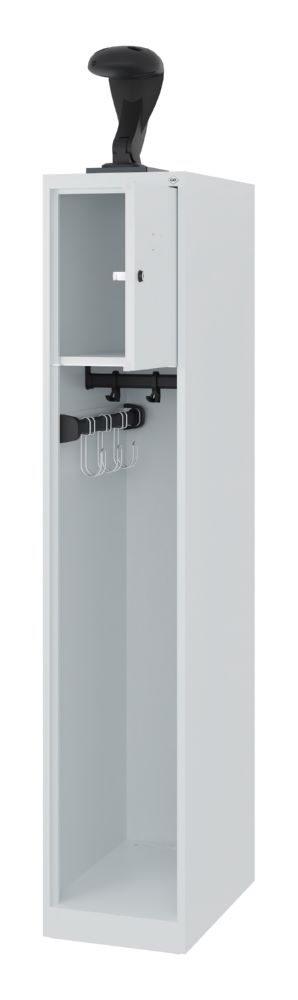 Produktbild C+P Feuerwehrspind Evolol Youngster mit Stange grau 300 x 500 x 1530 mm bild 2