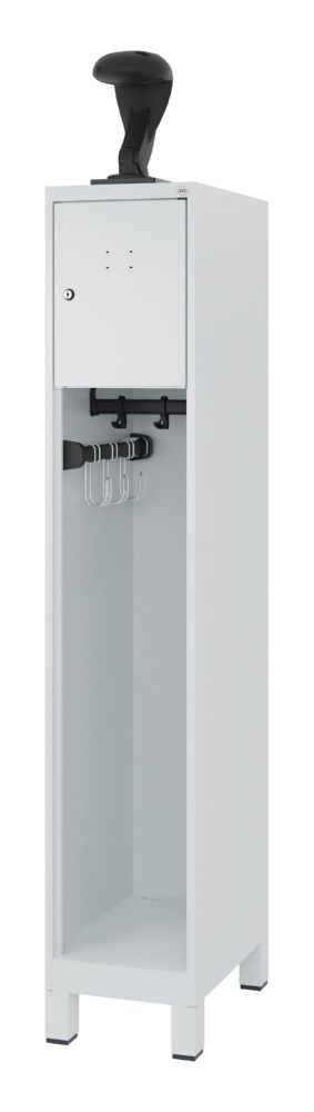 Produktbild C+P Schmaler Feuerwehrspind Evolo Youngster 1 Abteil 300 x 500 x 1530 mm