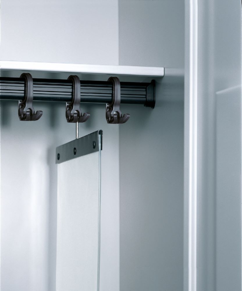 Produktbild C+P flexible Trennwand aus Kunststoff Farbe transluzent H 1210 x T 300 mm bild 2