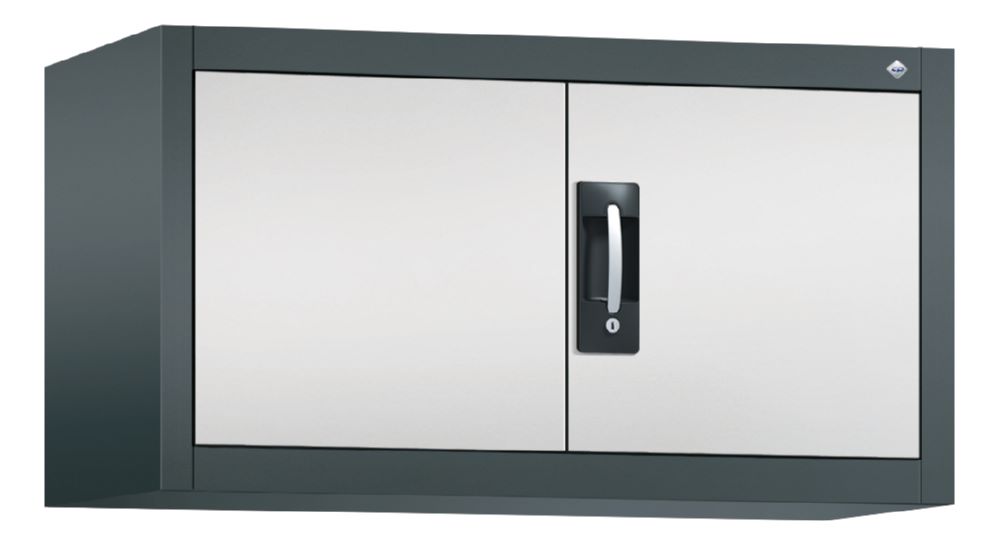 Produktbild C+P Flügeltürenschrank Acurado 900 anthrazit lichtgrau 930 x 400 x 500 mm