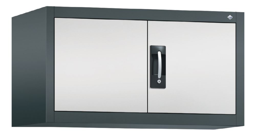 Produktbild C+P Flügeltürenschrank Acurado 900 Türen in grau 930 x 500 x 500 mm