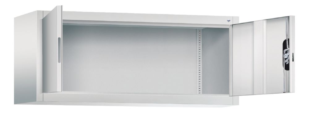 Produktbild C+P Aufsatz Flügeltürenschrank Acurado 900 lichtgrau 1200 x 400 x 500 mm bild 2