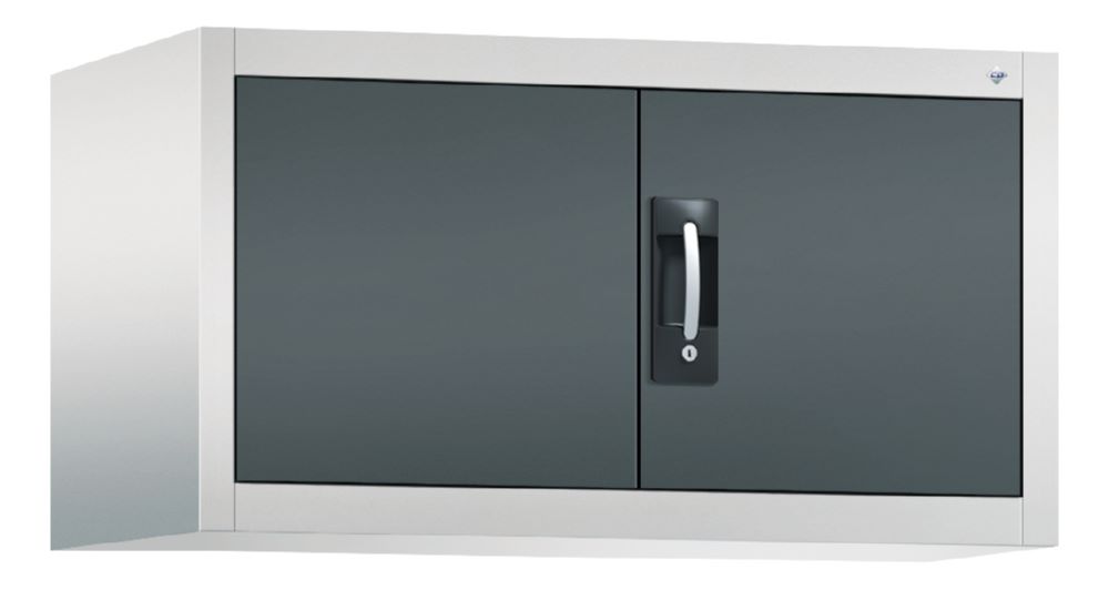Produktbild C+P Flügeltürenschrank Acurado 900 3 Riegelverschluss anthrazit 930 x 500 x 500 mm