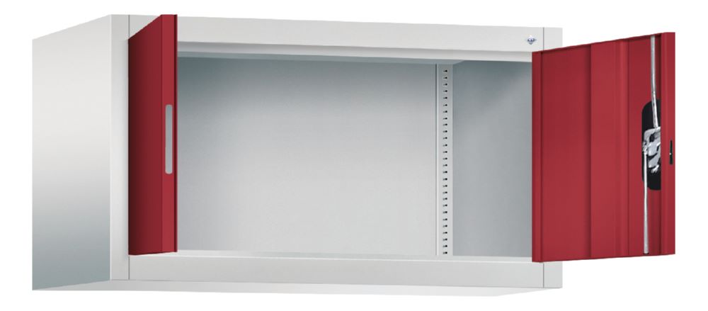 Produktbild C+P Flügeltürenschrank Acurado 900 rubinrot 930 x 500 x 500 mm bild 2