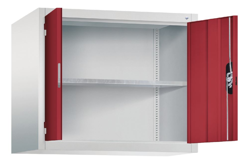 Produktbild C+P Aufsatzschrank Acurado 900 1 Fachboden rubinrot 930 x 500 x 790 mm bild 2