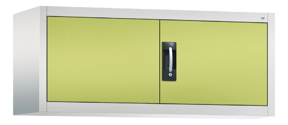 Produktbild C+P Aufsatz Flügeltürenschrank Acurado 900 viridingrün grau 1200 x 400 x 500 mm