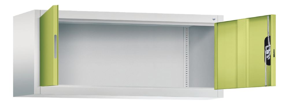 Produktbild C+P Aufsatz Flügeltürenschrank Acurado 900 viridingrün grau 1200 x 400 x 500 mm bild 2