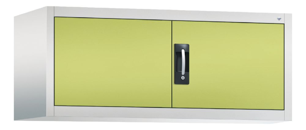 Produktbild C+P Flügeltürenschrank Acurado-900, H500B1200T500 mm, Lichtgrau/Viridingrün bild 1