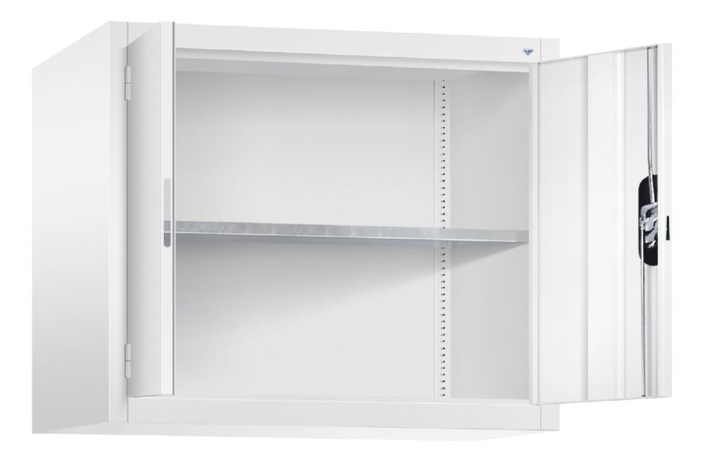 Produktbild C+P Flügeltürenschrank Aufsatzschrank Acurado 900 weiß 930 x 500 x 790 mm bild 2