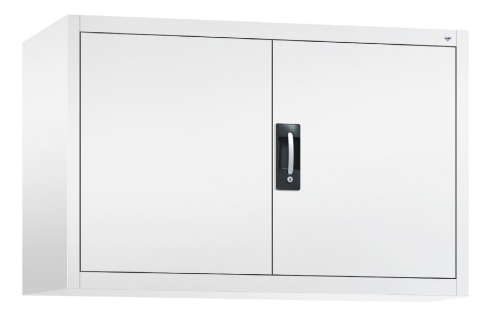 Produktbild C+P Aufsatz Flügeltürenschrank abschließbar weiß 1200 x 400 x 790 mm