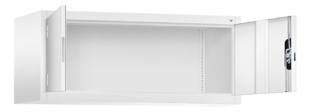 Produktbild C+P Aufsatzschrank Acurado 900 2 Türen weiß 1200 x 500 x 500 mm bild 2