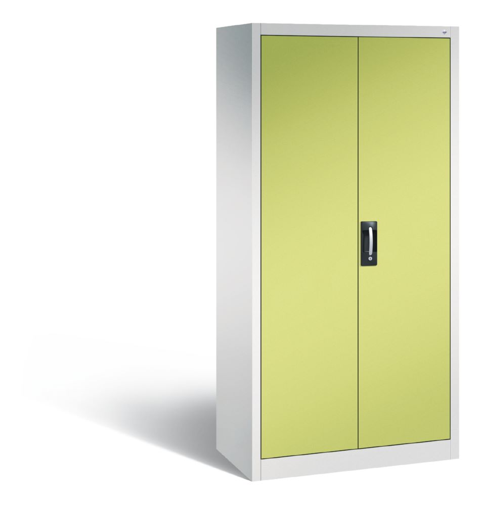 Produktbild C+P Garderobenschrank Acurado mit Doppeltür viridingrün 930 x 500 x 1950 mm