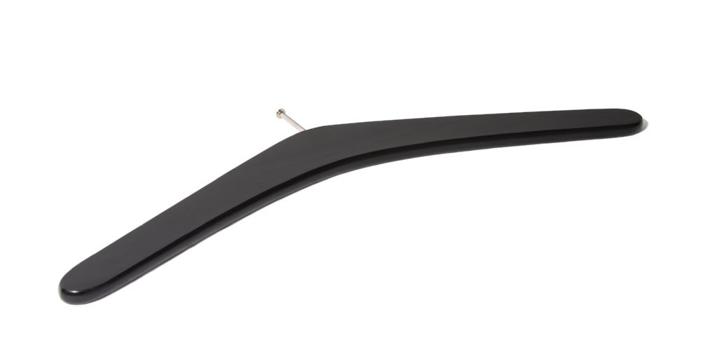 Produktbild C+P Kleiderbügel aus Hartholz schwarz lackiert