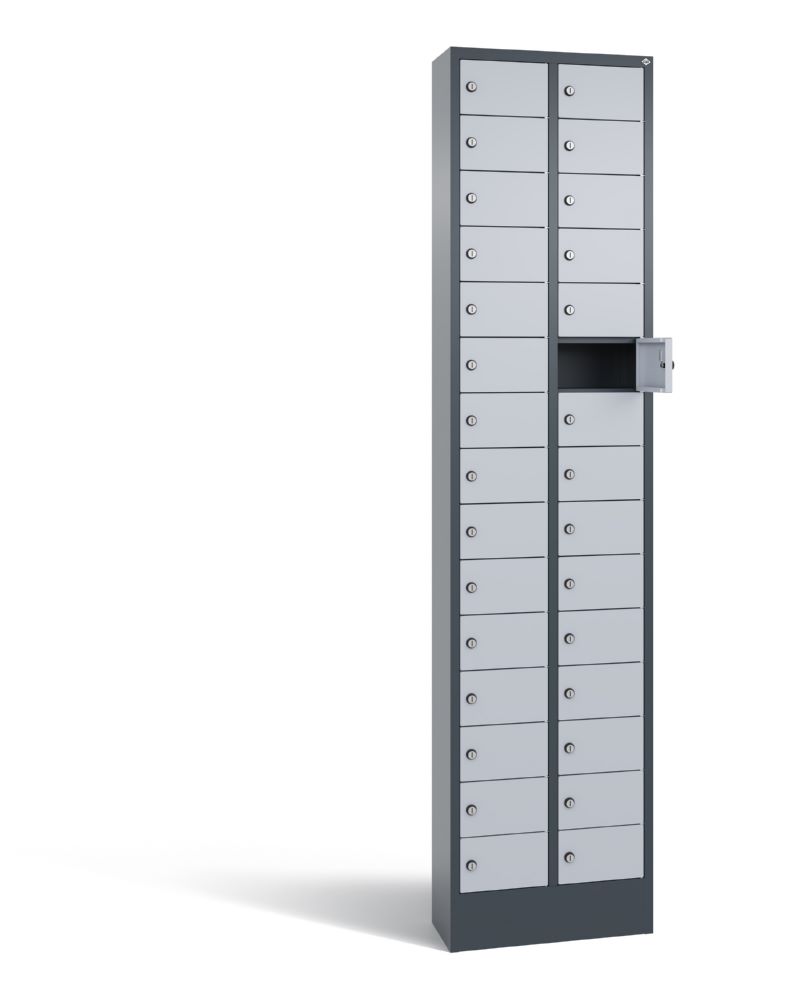 Produktbild C+P Kleingefachschrank Serie 8170 30 Fächer H 1950 x B 460 x T 200 mm bild 2