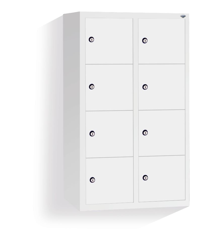 Produktbild C+P Kleingefachschrank mit 8 Fächer lichtgrau 460 x 200 x 770 mm