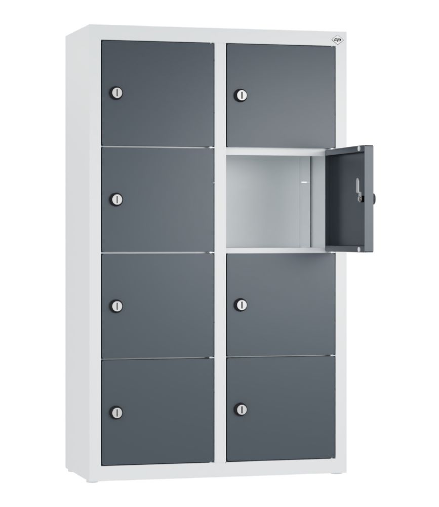 Produktbild C+P Kleingefachschrank mit 8 Fächer anthrazit 460 x 200 x 770 mm bild 2