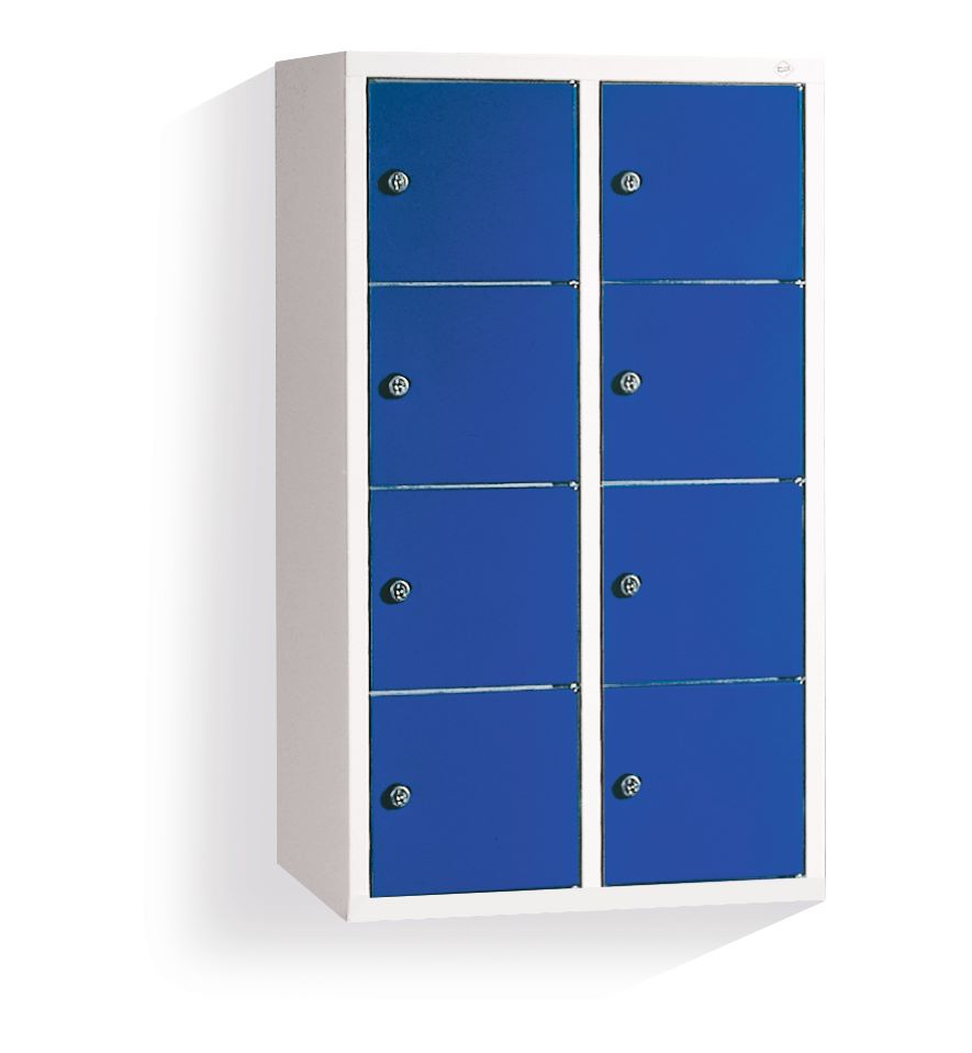 Produktbild C+P Kleingefachschrank mit 8 Fächer enzianblau 460 x 200 x 770 mm
