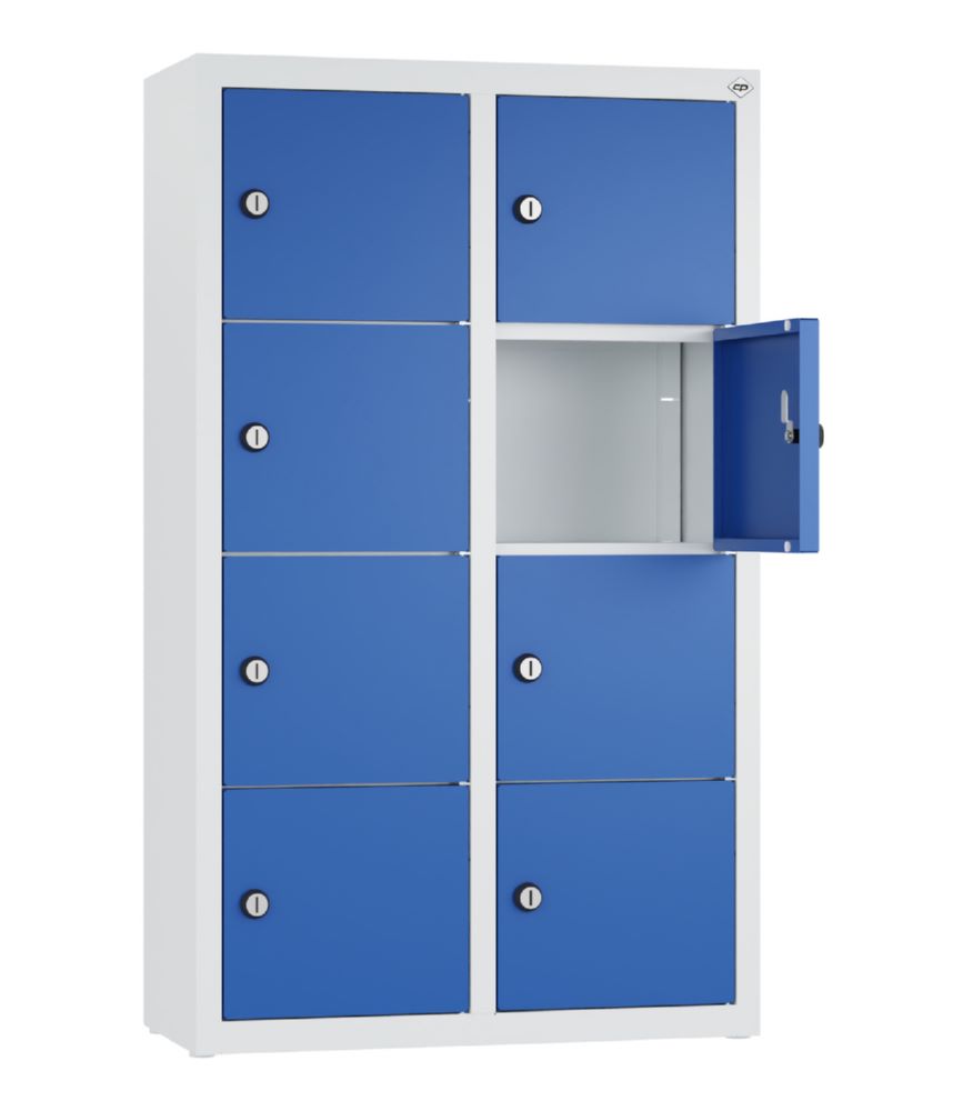 Produktbild C+P Kleingefachschrank mit 8 Fächer enzianblau 460 x 200 x 770 mm bild 2