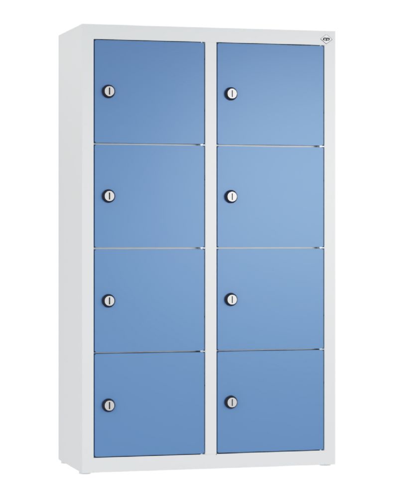 Produktbild C+P Kleingefachschrank mit 8 Fächer fernblau 460 x 200 x 770 mm